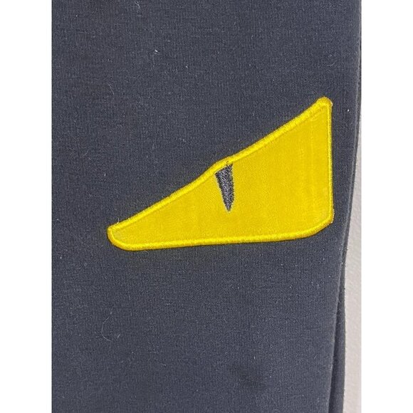 Lola Boys Sweatpants 12 Black Monster Eyes Preppy Joggers Sporty Colorful 80s - Picture 9 of 10